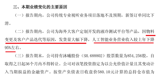 365亿大牛股业绩变脸!扣非净利润下滑149%,半年股价涨幅超600%