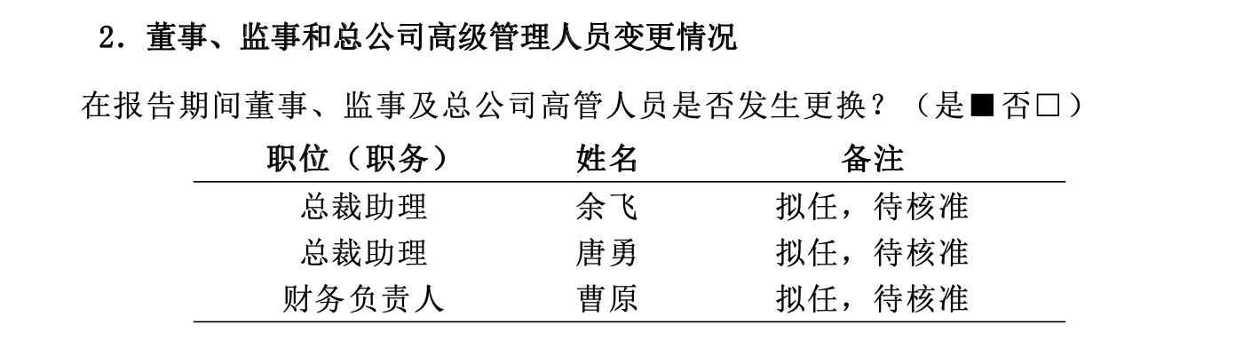 国寿财险高管补位:副总裁曹原兼掌财务,两名分公司一把手拟任总助