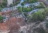 视频|航拍浏阳烟花厂爆炸事故现场，总台记者直击