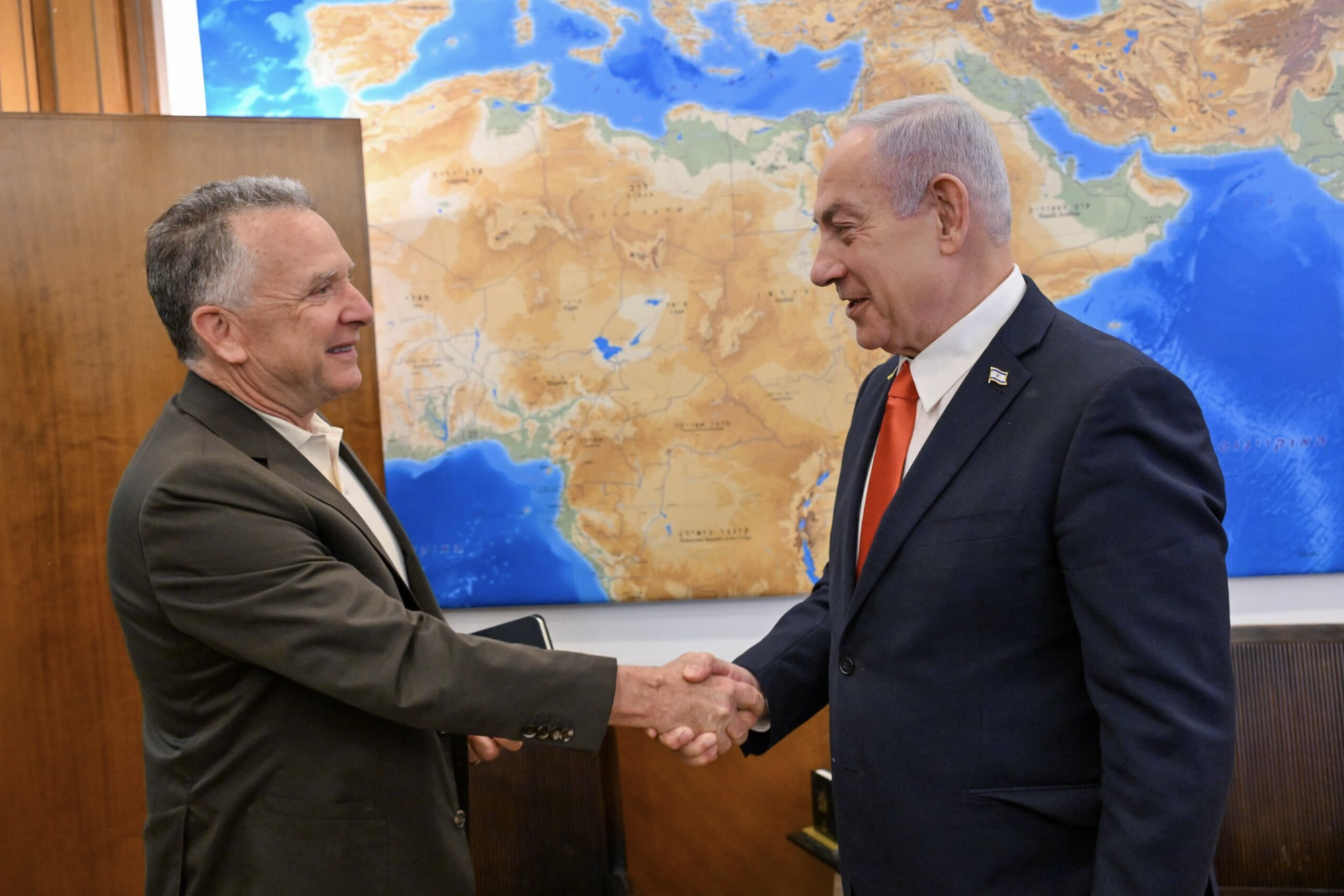 持续超3小时 以总理与美特使会晤讨论伊朗问题