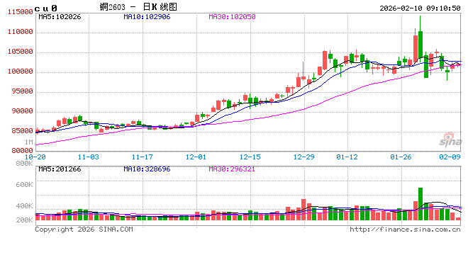 光大期货：2月10日有色金属日报