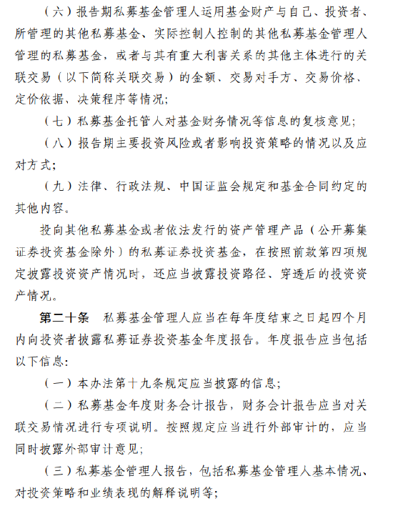 涉及1.9万家管理人!私募基金信息披露新规落地:十大要点必看,最高罚20万!