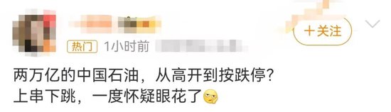 “一度怀疑眼花了”!“三桶油”高开后一度跌停!机构预测…