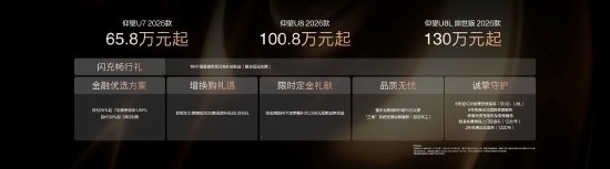 仰望2026款旗舰矩阵联袂上市，重塑高端出行体验  续航、操控、舒适全面进阶，仰望2026款旗舰车型重磅上市