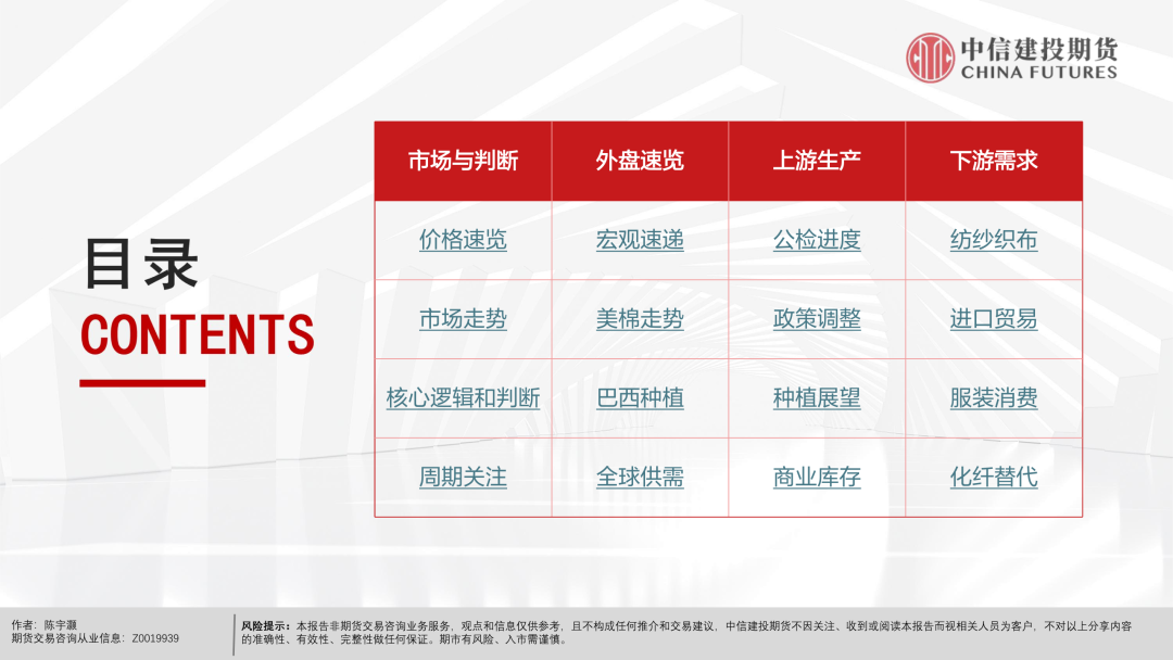 【棉花周报】宏观扰动未平，产业支撑仍在