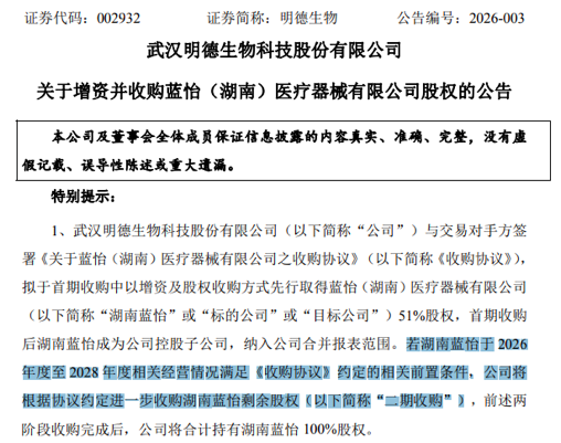 业绩变脸 002932触及退市风险