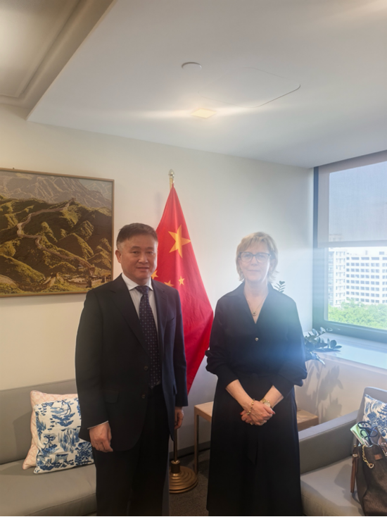 中国人民银行行长潘功胜会见相关国家高级官员和金融机构高管