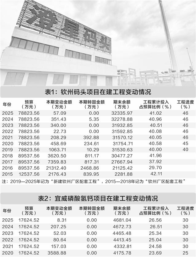 项目十年不竣工零减值 澄星股份在建工程为何长期挂账?