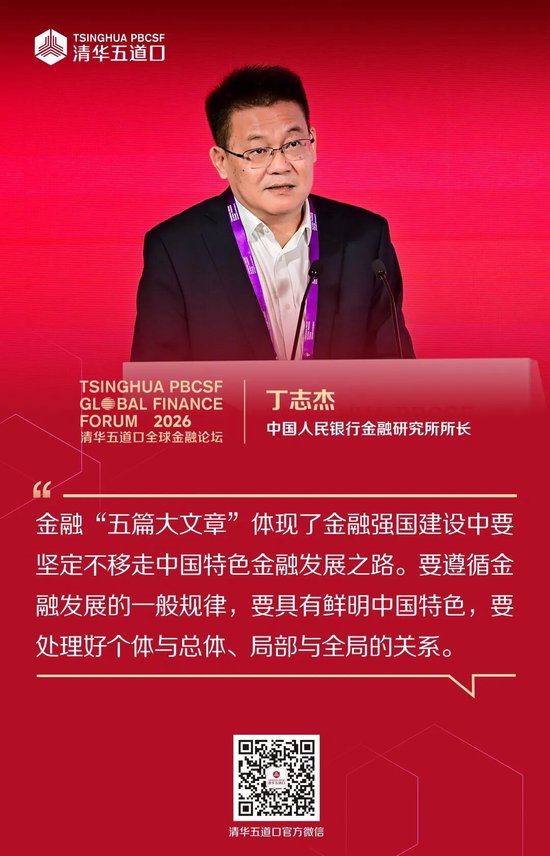 嘉宾观点③丨2026清华五道口全球金融论坛