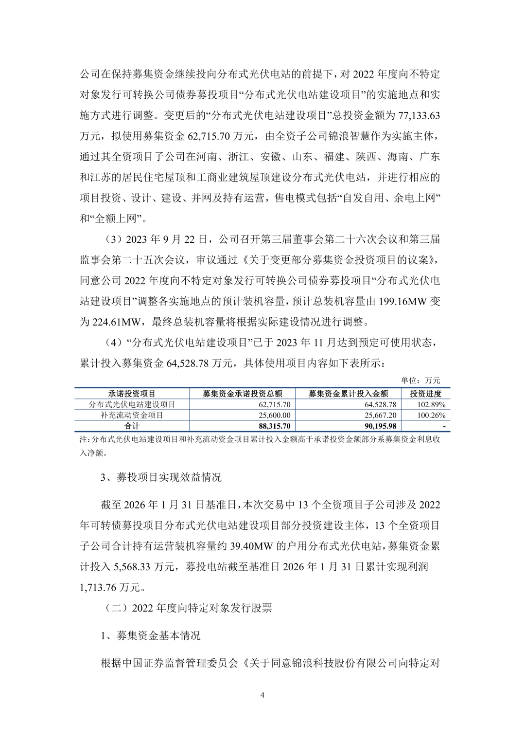 3.94亿！锦浪科技转让24个光伏项目公司股权及设备